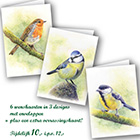 Kaartenset Tuinvogels